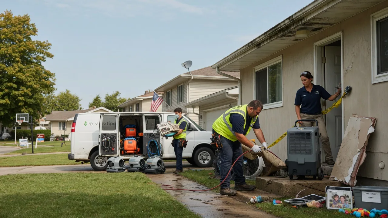 Water Damage Restoration in Prairie Du Rocher, IL near me